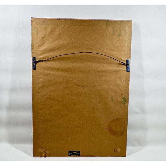 Paint 1997 Original Signed Steve LeBailly Botanical Watercolor – "Single Rose" For Sale - Image 7 of 7