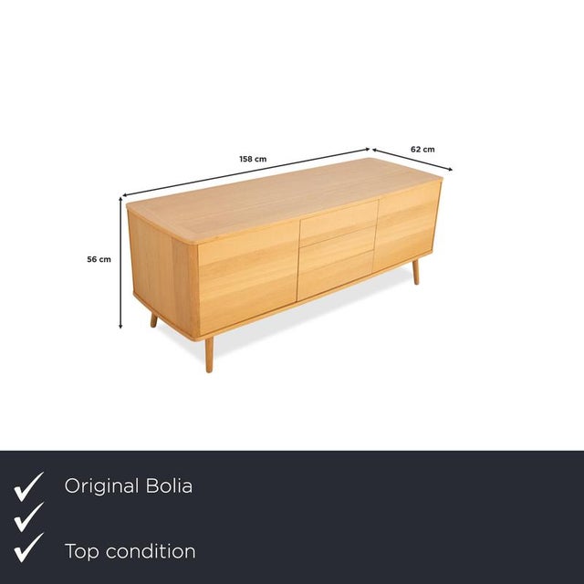 Bring Nordic clarity and warmth into your home with this sideboard from the Danish design house Bolia. It's a perfect...