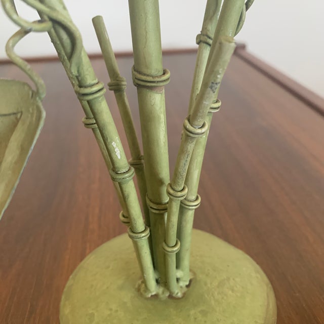 Vintage Bamboo Design Candle Holders a Pair Chairish