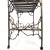 1980s Wrought Iron Vanity Stool For Sale - Image 13 of 15