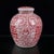 Chinese Vintage Chinese Red & White Porcelain Double Happiness Ginger Jar With Lid For Sale - Image 3 of 8