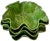1950s 1950s Pat Young Handmade Green Leaf Pottery Bowls Dodie Thayer Style — Set of Four For Sale - Image 5 of 13