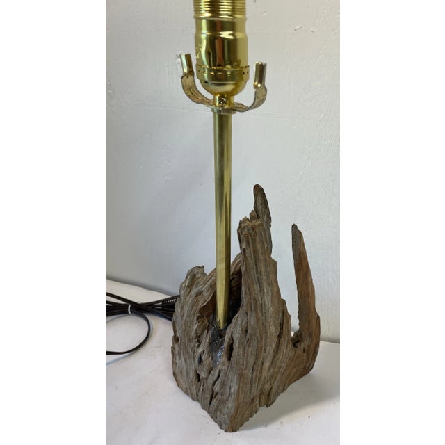 Vintage Driftwood Lamp For Sale In Dallas - Image 6 of 9