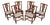 Stickley Set of 6 Cherry Chippendale Style Dining Chairs For Sale
