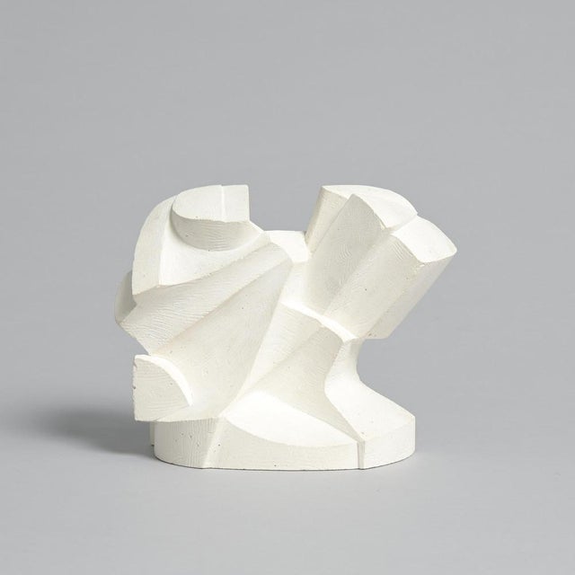 Abstract Plaster Sculpture by Jan Keustermans, 1990s For Sale - Image 14 of 18