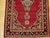 1900 - 1909 Vintage Kashan Rug, Hand-Knotted Wool, Medallion Floral Pattern, Red & Navy, 3x5 For Sale - Image 5 of 9