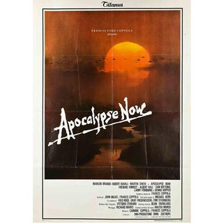 Vintage Two Sheet Apocalypse Now Poster, Italy, 1970s For Sale