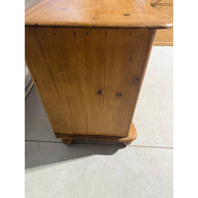 Antique Pine Two Over Two Drawers - Chest of Drawers From England For Sale - Image 13 of 18