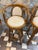 Set of 4 Vintage Boho Coastal Rattan Swivel Bar Stools For Sale - Image 4 of 10