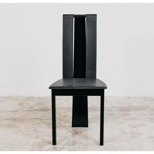 1980s Postmodern Dining Chairs, 1980s, Set of 4 For Sale - Image 5 of 17