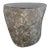 Vintage Rustic Outdoor Boulder Stool Side Table For Sale