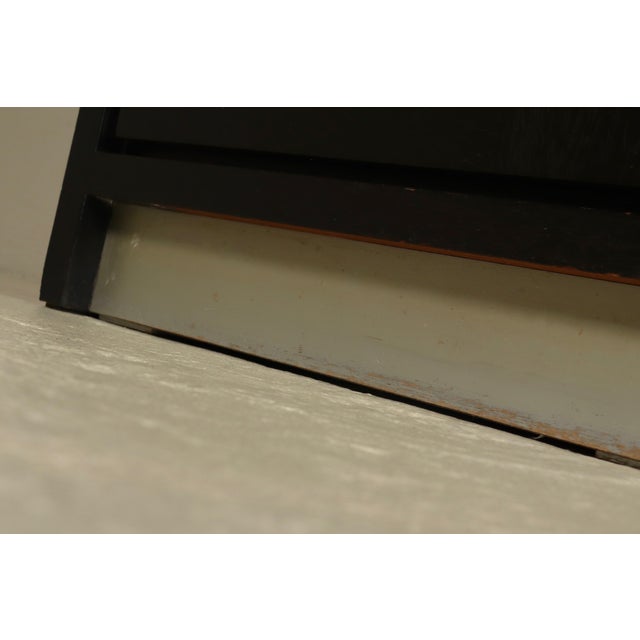 Brutalist Cabinet with Graphic Patterned Doors, 1970s For Sale - Image 6 of 12