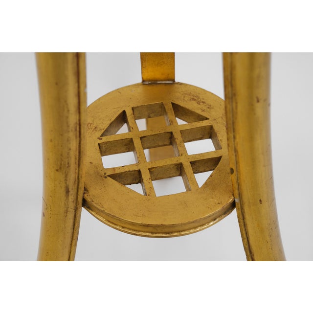 Gold Antique Gesso and Giltwood Torchère, 1880s For Sale - Image 8 of 14