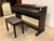 Design Plus Gallery presents a Digital Piano + Padded Bench from Technics. This model has a full-size 88-key keyboard...