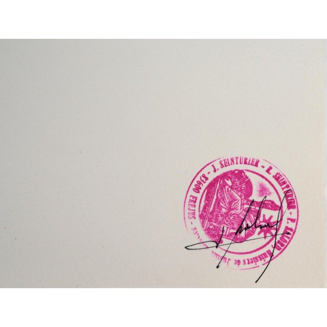 Raymond Peynet, Zodiac Sign, Cancer, Original Signed Engraving For Sale - Image 6 of 7