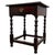 Antique English Bobbin-Turned Oak Side Table, 1800s For Sale - Image 3 of 12
