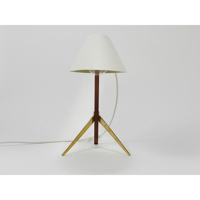 Gold Mid-Century Austrian Desk Lamp by J. T. Kalmar for Kalmar, 1960s For Sale - Image 8 of 18