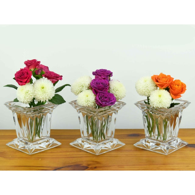 Late 20th Century Crystal Dual-Purpose Pillar Candle Holder & Vase Waterford - One Piece For Sale - Image 12 of 12