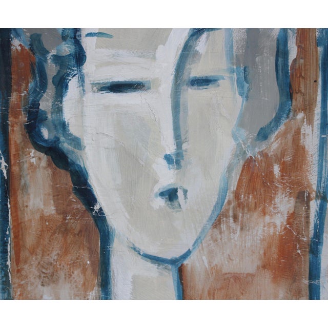 Plastic Florentine School Artist, Hidden Portraits XXVI, 1990s, Acrylic on Canvas, Framed For Sale - Image 7 of 10