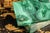 Striking Pattern Hand Polished Antique Malachite Stone Jewelry Trinket Box For Sale In New York - Image 6 of 12