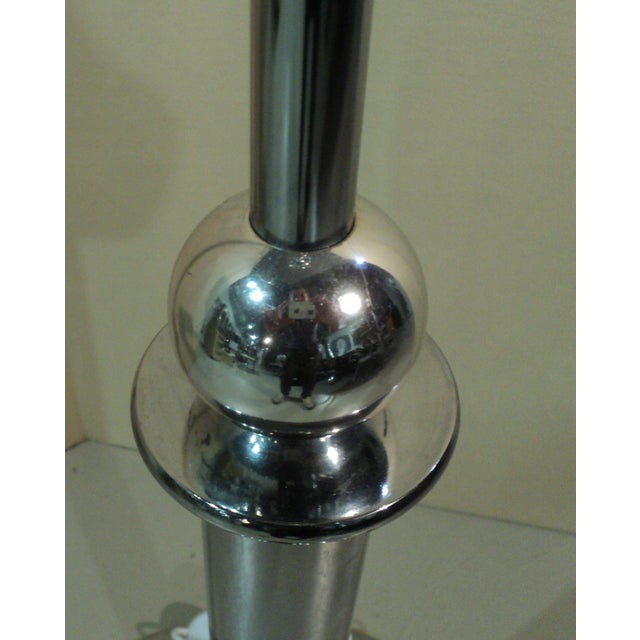Space Age Italian Acrylic Glass and Steel Floor Lamp from OfficinadiRicerca, 1960s For Sale - Image 13 of 18