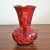 1960s Red Italian 'Como' Decor Pitcher Vase (Handmade) For Sale - Image 5 of 9