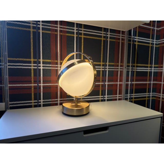 Modern Globe Desk/Table Lamp For Sale - Image 3 of 3