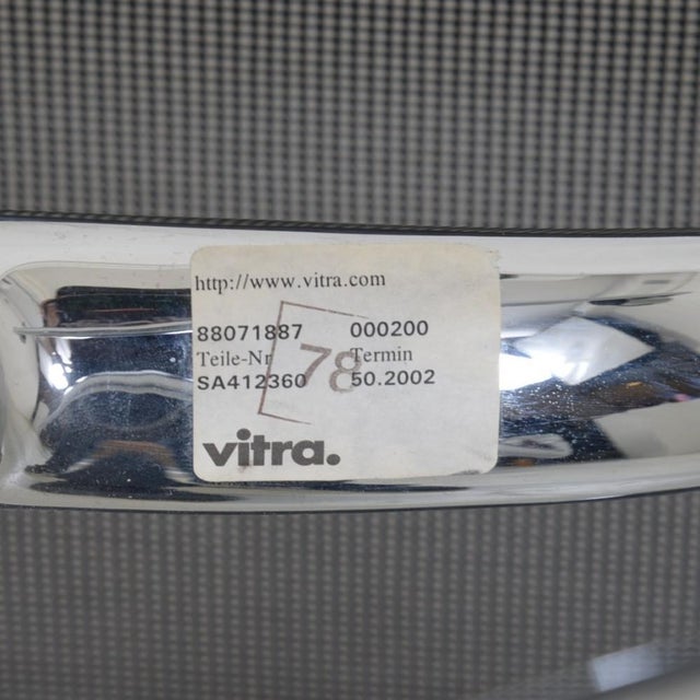 EA-117 Office Chair in Black Mesh by Charles Eames, 2000s For Sale - Image 14 of 16