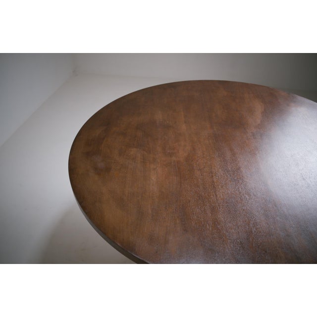 French Modern Round Dining Table, 1950 For Sale - Image 18 of 18