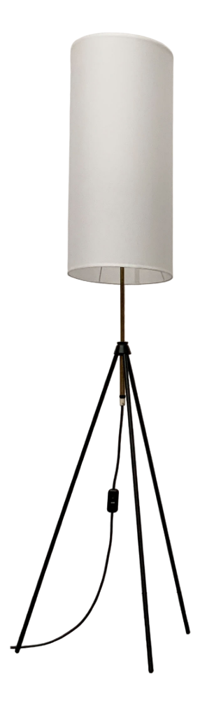 Mid-Century Minimalist Tripod Floor Lamp, 1960s