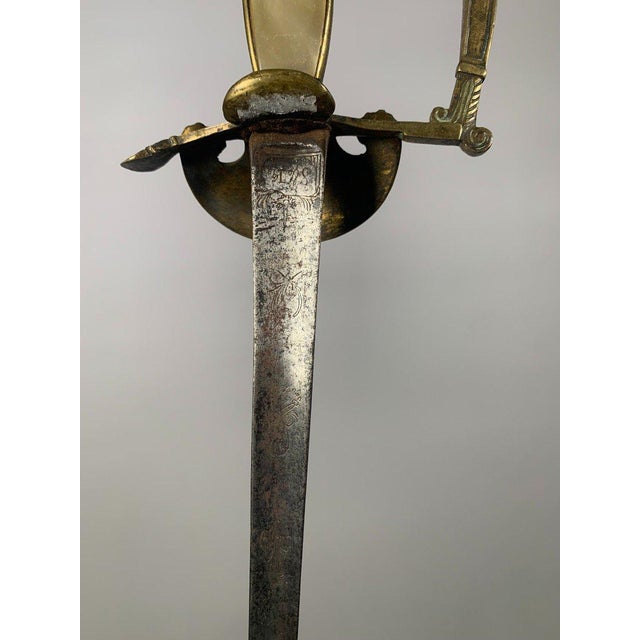 Shell Sword of a High Official or Staff Officer, Restoration period, 19th Century For Sale - Image 7 of 10