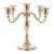 Vintage International Silver Silverplate 5 Arm Candelabra-Candle Holder-Wedding For Sale