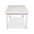 White White Italian Draw Leaf Table For Sale - Image 8 of 11