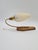 Brown Mid-Century Modern Wall Sconces in Wood and Brass, 1950s-1960s, Set of 3 For Sale - Image 8 of 14