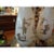 Mid-Century Modern Pair of Hollywood Regency Gerald Thurston Style Gilt Decorated Glass Lamps For Sale - Image 3 of 8