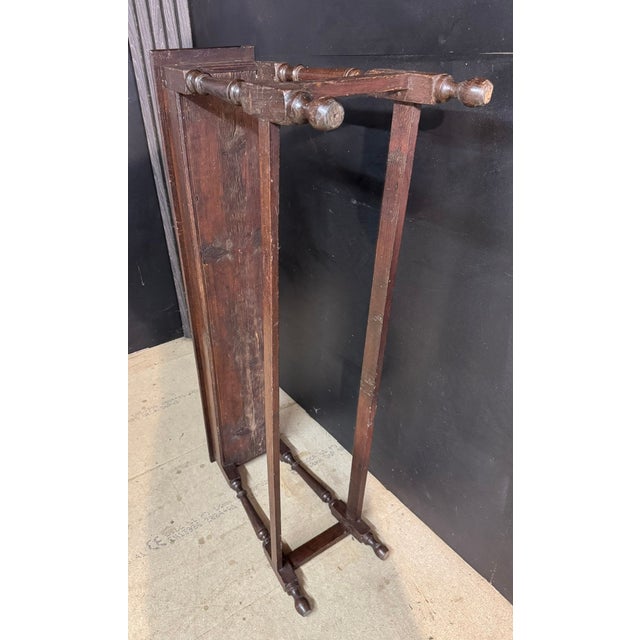 Long Georgian Oak Joint Stool, 1800 For Sale - Image 6 of 14