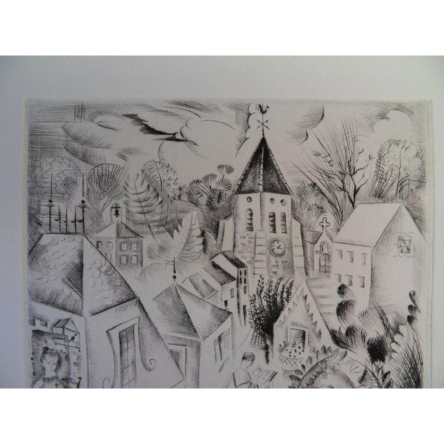 Modern Mily Possoz, Fontenay, Etching For Sale - Image 3 of 8