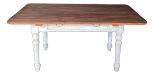 19th Century Classic Rustic Country Style Farmhouse Dining Table or Large Desk