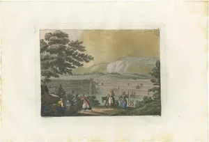 Ferrario, Reservoir of the Sealed Fountain, 1831, Paper