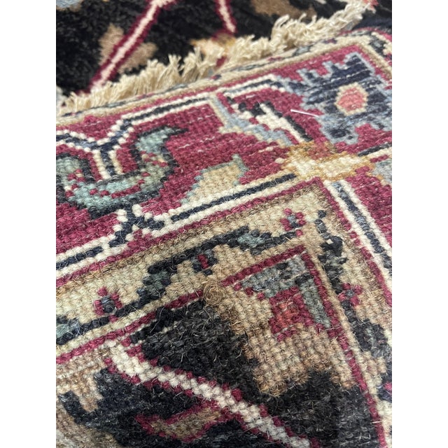 1990s Handwoven Persian Design Indian Rug 2'6" X 11'10" For Sale - Image 5 of 5