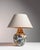 1970s Germany Blue Ceramic Table Lamp For Sale - Image 11 of 15