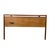 Mid-Century Walnut Headboard, Full Size, Sculptural Upper Detail For Sale - Image 9 of 12