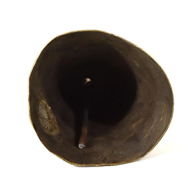 Early 20th Century Early 20th Century Benue Brass Bell Nigeria For Sale - Image 5 of 6