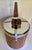 1960s Mid Century Modern Kromex Faux Wood Ice Bucket With Chrome Lid & Wood Accents For Sale In Los Angeles - Image 6 of 12