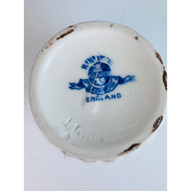 Late 19th Century Mintons Blue and White Queensberry Pitcher For Sale In San Francisco - Image 6 of 7