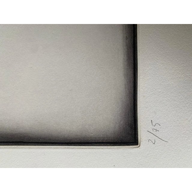 Erwin Bechtold - Margenes 4 Technique: etching on Guarro paper Signed and numbered 2/75 1977 Size of the work : 56 cm x 76...