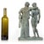Italian Grand Tour Antique Bronze Sculpture “Orestes and Electra” Ca. 1880 For Sale - Image 4 of 18