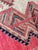 Vintage Persian Runner MAGENTA Pink, Copper Indigo Purple Rug 3.7 x 10.3 For Sale - Image 12 of 12