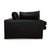 Hamilton Corner Sofa in Black Leather from Minotti For Sale - Image 10 of 11