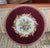 1950s Large Decorative Platter in Enamels Maintenon Pattern from Longwy, 1950s For Sale - Image 5 of 5